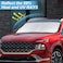 INSAUTO Custom Sunshade for Santa Fe Windshield Sun Shade for 2026 20252019 Hyundai Santa Fe SE SEL SEL Plus Limited Ultimate Accessories Heat Insulation Cooling Front Window Cover for Windshield