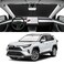 SLOGENTO Custom Fit Windshield Sun Shade for Toyota RAV4 20132026 Blocks UV Heat Front Window Sunshade Accessories Easy Fold Store Keep Your Car Cooler