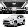 SLOGENTO Custom Fit Windshield Sun Shade for Toyota RAV4 20132026 Blocks UV Heat Front Window Sunshade Accessories Easy Fold Store Keep Your Car Cooler