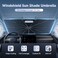 Autorder Windshield Sun Shade Umbrella for 20112023 Dodge Charger AccessoriesUpgraded Ice Crystal MaterialEasy Setup Umbrella Sunshade for Car Windshield100 Sun Blocking
