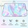Clothclose Iridescent Sun Shade for Car Windshield Foldable Universal Car Windshield Upgrade Sunshade Enhanced UV Rays Reflective Sun Visor Shade Keeps Vehicle Cool