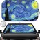 Tavaleu Car Windshield Sun Shade Foldable Front Window Sunshade Blocks UV Rays Keep Car Interior Cool Universal Fit for Hatchback Truck SUV MPV