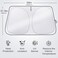 Clothclose Sun Shade for Car Windshield Foldable Universal Car Windshield Sun Shade UV Rays Reflective Sun Visor Shade Keeps Vehicle Cool for Cars Trucks SUVs 59 x 315 in