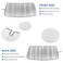 Fgtagtal Windshield Sunshade Compatible with Toyota Land Cruiser GXR Folding Car Sun Shade for Front Window Auto Sun Protection Visors Blocks UV Rays and Keeps Vehicle Cool