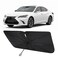 Proadsy Windshield Sun Shade Umbrella for Lexus ES 20192025 ES350 ES300h Foldable Car Umbrella Sunshade with Soft TPU Handle Spring Structure Crystal Cooling Material Protect Car from Rays Heat