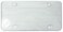 Custom Accessories 92615 Custom Covers Clear Unbreakable License Plate Shield