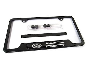 Land Rover Genuine Range Rover License Plate Frame Matte Black