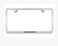 Land Rover Range Rover Slimline License Plate Frame Polished Stainless Steel