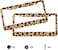 pmzrao Leopard Print License Plate Frames Cheetah Print car Accessories Leopard License Plate Covers Cheetah License Plate Holders tag Frame for Women 123 X 63 Inch