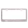 OKLPF Bling License Plate Frame for Women 1PCS Sparkly License Plate Frames Over 1200 pcs 14 Facets Bedazzled Clear Glass Diamond Rhinestone Crystals wFree Glitter Diamond Box Pink