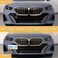 Sekhyna Front Bumper Tow Hook License Plate Mount Bracket Compatible with BMW 5 Series i5 G60 G68 2024No Drill Tow Front Bumper Tow Hole Hook License Plate Mount Holder Adapter Relocation Kit Accessor