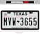 Discount Parts Direct 2 Pack Premium Matte Black License Plate Frames with 2 Holes RustProof Aluminum Metal License Plate Holder Includes Screw Accessories Universal Car License Plate Cover for Man