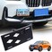 Sekhyna Front Bumper Tow Hook License Plate Frame Bracket Compatible with BMW X1 U11 20232026No Drill Tow Bumper Tow Hole Hook License Plate Mount Adapter Relocation Kit Accessories Only for BMW X1 U1