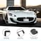 Lord Eagle 2 Pack Luxury Bling License Plate Frames HandSet 1200 Sparkly Crystals RustProof Stainless Steel Car Accessories for Women Universal Fit Front and Rear Set