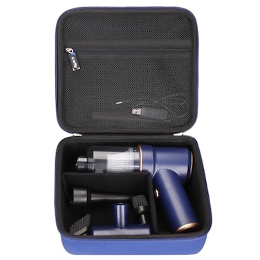 worfty Hard Travel Case for KMM Handheld Car Vacuum Cleaner Portable Auto Vacuum Cleaner Accessories Storage Bag Carrying EVA Case for KMM LT117C 9000Pa Air DusterBox Only