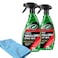 Turtle Wax 50834 1Step Wax and Dry Quick and Easiest Step to High Shine for Cars Trucks Motorcycles and RVs 26 oz Double Pack with Microfiber Towel