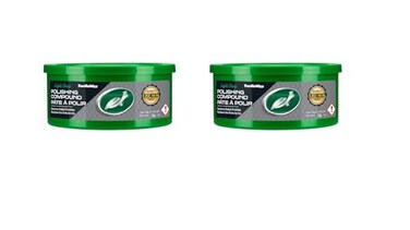 TURTLE WAX Polishing Compound Light to Medium Cleaner 105oz 2pack