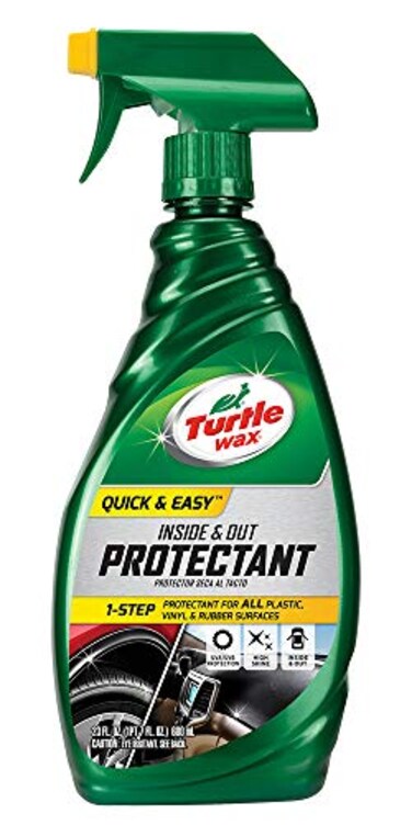 Turtle Wax 50655 Quick and Easy Inside and Out Protectant 23 Fl Oz