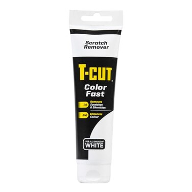 T-Cut TCut Color Fast White Car Wax Polish Scratch Remover Color Enhancer 53 Oz