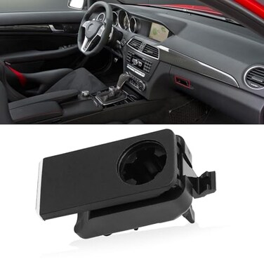 Jaronx Compatible with Mercedes Glove Box Latch Handle C Class W204 20082014E Class W212 W207 20102015GLK X204 20102015 Glove Box Handle Without Lock Cylinder Fit for 2046800998 2126800098