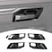 PDKLIN for RAM TRX Inner Door Handle Bowl Cover Trim Compatible with Dodge RAM TRX 20182024 Carbon Fiber Interior Accessories 4pcs