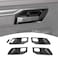 PDKLIN for RAM TRX Inner Door Handle Bowl Cover Trim Compatible with Dodge RAM TRX 20182024 Carbon Fiber Interior Accessories 4pcs