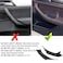 Jaronx Compatible with BMW X3 G01X4 G02 Door Handle Covers2PCS LeftRight Interior Black Door Pull Handle Covers for X3 G01 20172024X4 G02 20172024