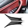 Jaronx Compatible with BMW X3 G01X4 G02 Door Handle Covers2PCS LeftRight Interior Black Door Pull Handle Covers for X3 G01 20172024X4 G02 20172024