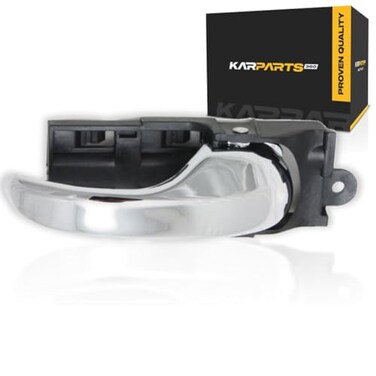 KarParts360 For Ford F150 1999 00 01 02 2003 Interior Door Handle Front Passenger Side Chrome TrimAll Submodels