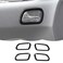 RT-TCZ RTTCZ Carbon Fiber Door Inner Handle Cover Trim Frame Decoration Interior Accessories Compatible with Dodge Durango 20112020