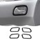 RT-TCZ RTTCZ Carbon Fiber Door Inner Handle Cover Trim Frame Decoration Interior Accessories Compatible with Dodge Durango 20112020