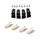 XYgdhqpt Pull Strap 2 Door Repair Kit Combo Set Compatible with 20032011 Lincoln Town Car Pull Strap End caps