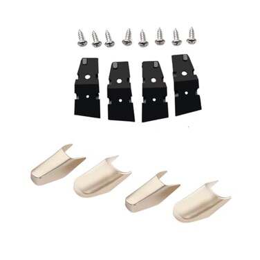 XYgdhqpt Pull Strap 2 Door Repair Kit Combo Set Compatible with 20032011 Lincoln Town Car Pull Strap End caps