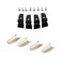 XYgdhqpt Pull Strap 2 Door Repair Kit Combo Set Compatible with 20032011 Lincoln Town Car Pull Strap End caps
