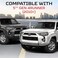 AJT DESIGN Door Handle Covers Compatible with Toyota 4Runner 2010 5th Gen 5th gen 4runner Chrome Delete Accessories ABS Plastic Front Back Interior Car Door Handle Cover Made in USA Cement