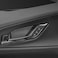 Beautost for Toyota Prius 2023 2024 2025 2026 Interior Door Handle Bowl Panel Cover Trims Carbon Fiber Black