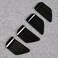 Beautost Fit for Nissan Rogue 2021 2022 2023 2024 2025 2026 Interior Door Handle Bowl Panel Cover Trims Black