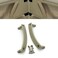 Goodithy 2PCS Door Pull Handle Covers for Volkswagen VW Beetle Interior LeftRight Door Handle Panel Set Trim Replacement 19982010 1C0867171A1C0867172A Beige