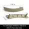 Goodithy 2PCS Door Pull Handle Covers for Volkswagen VW Beetle Interior LeftRight Door Handle Panel Set Trim Replacement 19982010 1C0867171A1C0867172A Beige
