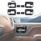 RAZPOY Inner Door Handle Bowl Cover Trim Compatible with Chevy Silverado GMCSierra 20142018 Carbon Fiber