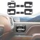 RAZPOY Inner Door Handle Bowl Cover Trim Compatible with Chevy Silverado GMCSierra 20142018 Carbon Fiber