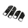 Beautost Fit for Toyota Land Cruiser LC250 2024 2025 2026 Interior Door Handle Bowl Panel Cover Trims Carbon Fiber Pattern