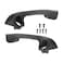 AUTOVIC Interior Door Pull Handle Kit for 19962002 BMW Z3 Left and Right Pull Handle Black Replaces 51418398735 51418398736