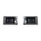 1409KMT Interior Door Handle Bezels Compatible with 1981 1982 1983 1984 1985 1986 1987 Chevy GMC Truck