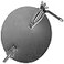 Speedi-Products SpeediProducts ACVDQ 10 10Inch Diameter GalvanizedDuct Volume Damper wQuad