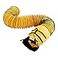 MOUNTO 25FT PVC Flexible Duct Hosing for Exhaust Fan 12inch