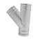 ZUDKSUY 45 Degree YShaped Duct Fitting 3Way Duct Hose Fitting 4 Duct Fitting for HVAC Fans Dryer Vent Split Vent Air Intakes Kitchen and Bathroom Applications