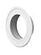 MKK 4 Inch Pipe Collar Ducting Finishing Rosette Duct Metal Ceiling ValveVent Flange Hose Spigot Tube End Steel 4