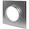 Repa Market 6 Inch Round Dryer Duct Flange Galvanized Steel Dryer Vent Wall Plate Wall Ceiling Rigid or Flex Pipe Adapter for Dryer Duct Hose AC Exhaust Hose HVAC Dryer Vent Duct Connector