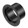HG Power 6 Inch Duct Connector 150mm Plastic Straight Pipe Flange for 6 Ducting Pipes Hoses Heating Cooling HVAC Ventilation Use Black